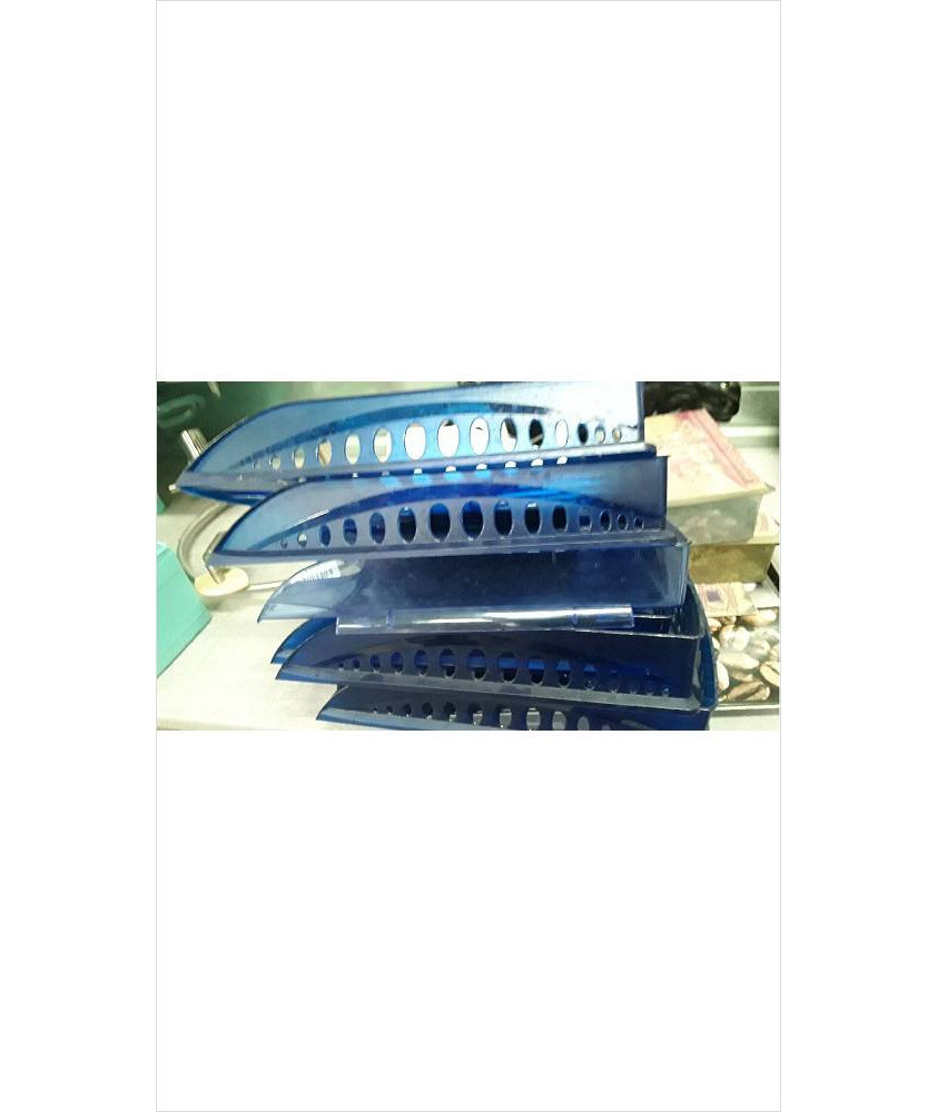 RANGE DOCS BLEU PLASTIQUE 
