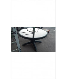 TABLE DE JARDIN RONDE DIAM 120CM