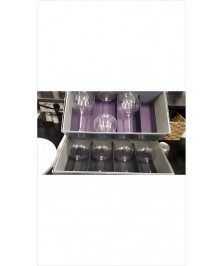 VERRES CRISTAL JG DURAND X7 