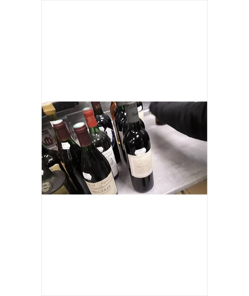 BOUTEILLE DECO FAUGERES CAUSSINIOJOULS /1993