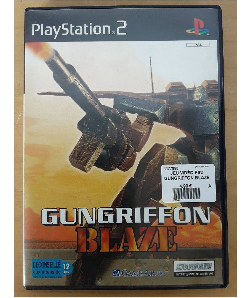 JEU VIDÉO PS2 GUNGRIFFON BLAZE