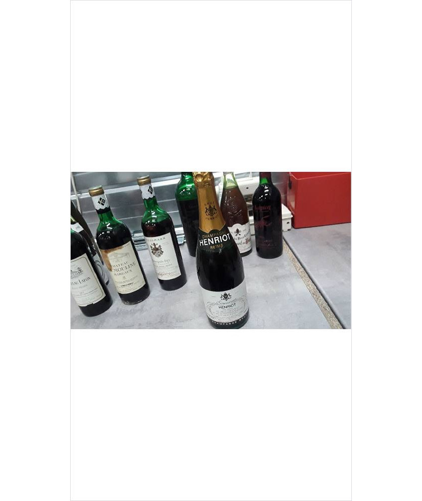 BOUTEILLE DECO CHAMPAGNE HENRIOT