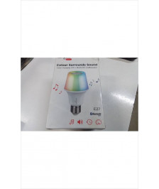 AMPOULE LED + ENCEINTE BT INTÉGRÉE 