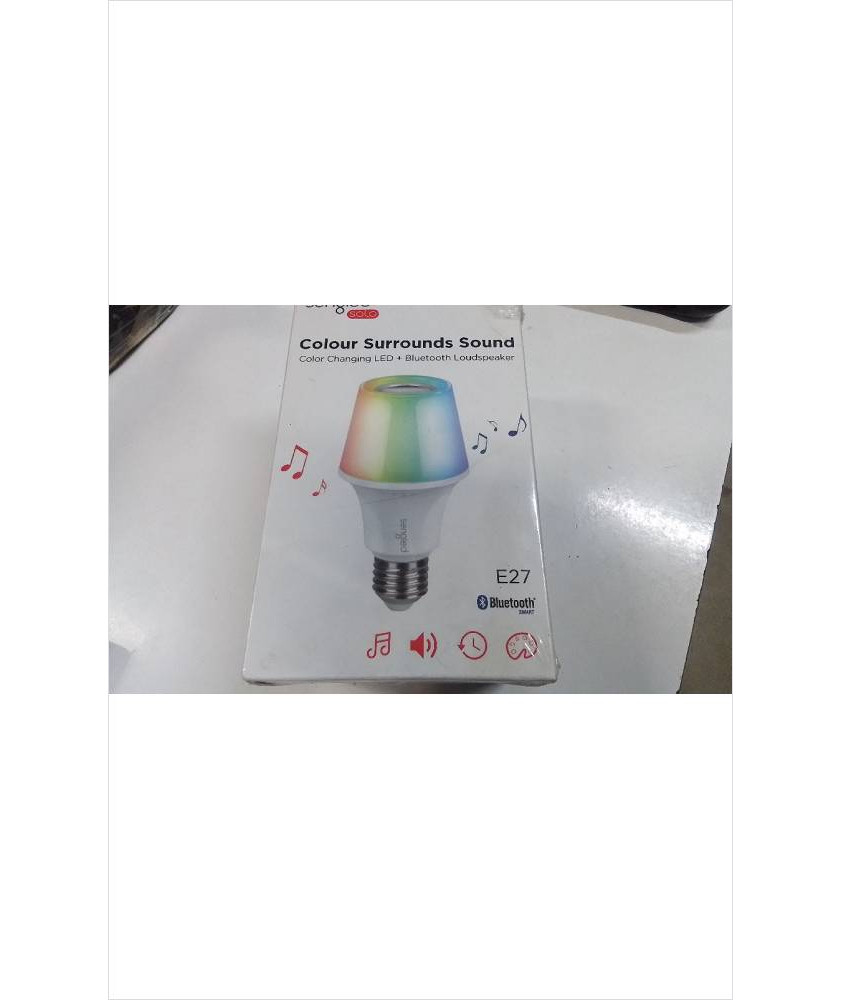 AMPOULE LED + ENCEINTE BT INTÉGRÉE 
