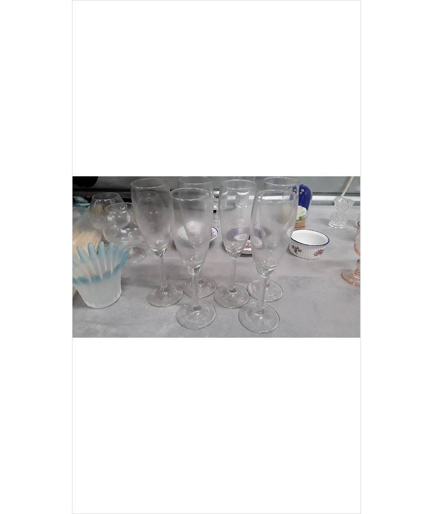 FLUTES A CHAMPAGNE X6 