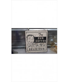 PLAQUE DECO VINTAGE 