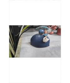 DECO BOUTEILLE BLEUE PM