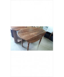 TABLE À VOLETS NOYER