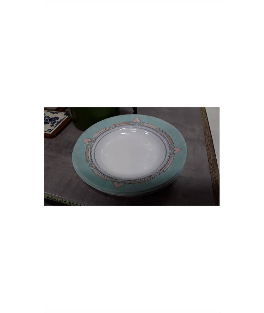 ASSIETTES CREUSES X3 