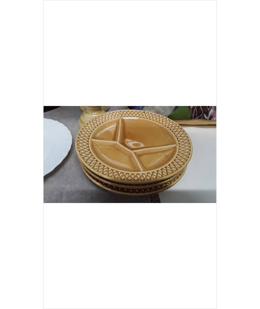 ASSIETTES A FONDUE X3 