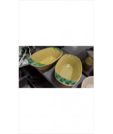TERRINE JAUNE VERTE 