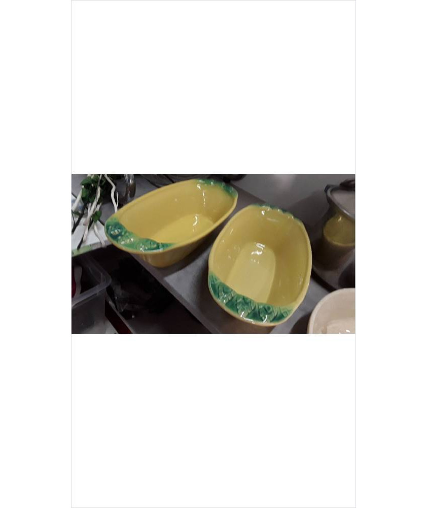 TERRINE JAUNE VERTE 