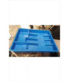 RANGE COUVERTS BLEU 