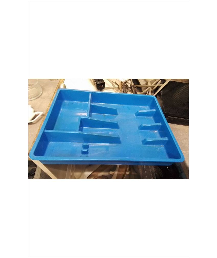 RANGE COUVERTS BLEU 