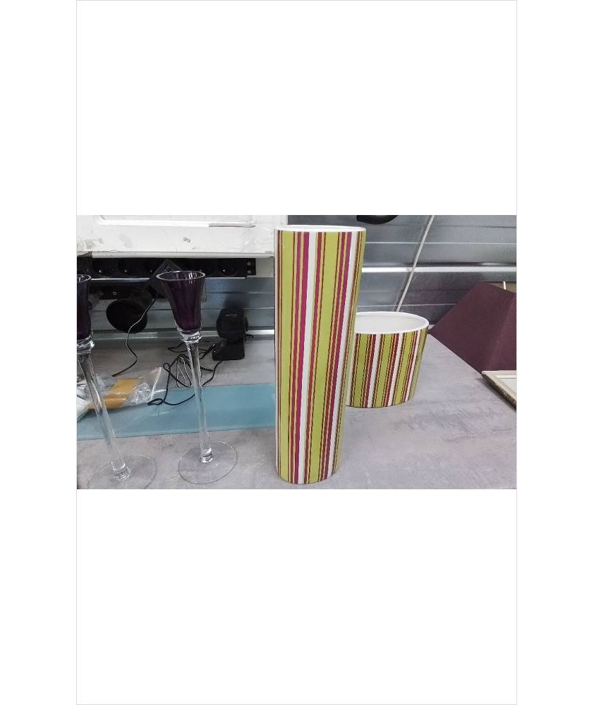 VASE HAUT RAYE