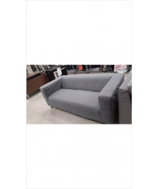 CANAPE TISSU 2 PLACES / DEHOUSSABLE 