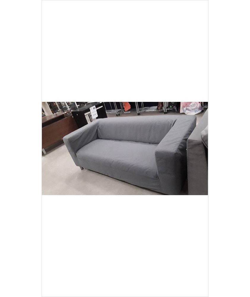CANAPE TISSU 2 PLACES / DEHOUSSABLE 