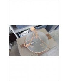 SUSPENSION VERRE ET SAUMON 