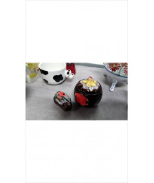 POT A MOUTARDE + SALIERE 