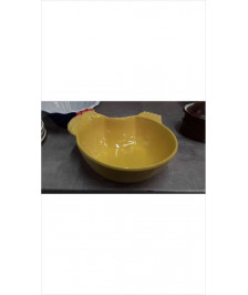 PLAT POULE JAUNE 