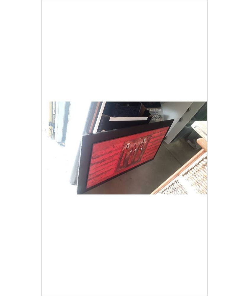 CADRE ROUGE ET NOIR GM 