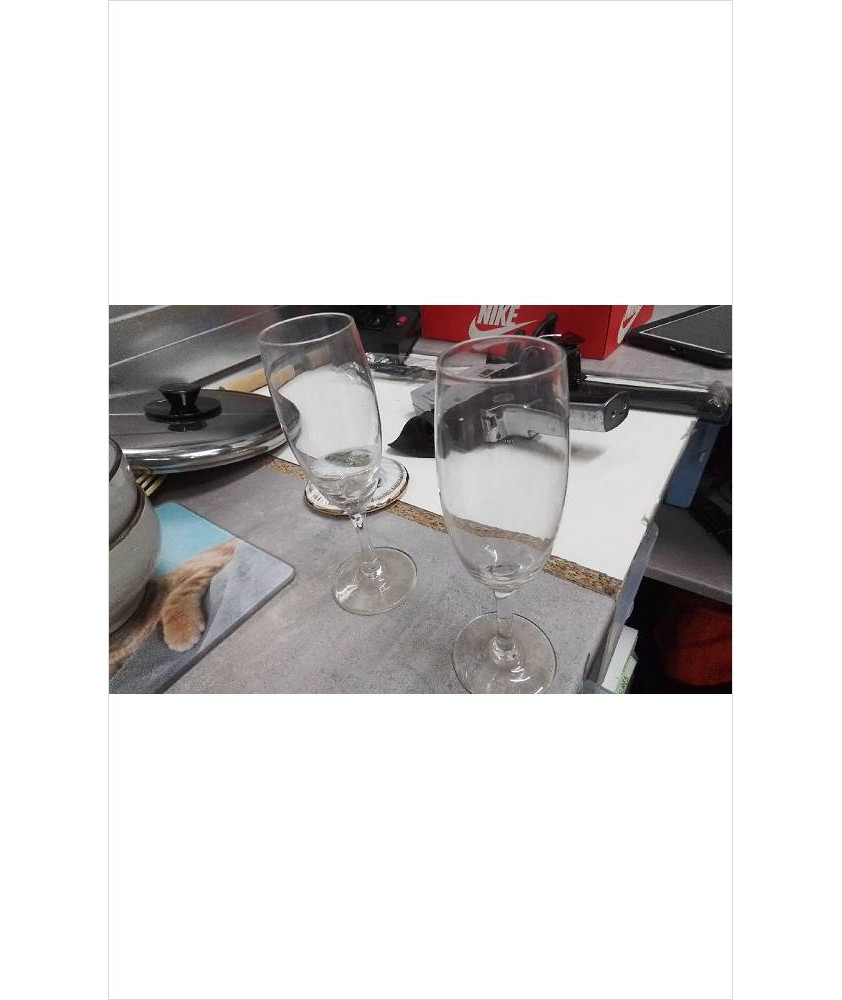 FLUTE A CHAMPAGNE X2