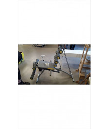 BANC DE MUSCU AVEC ELASTIQUE ROCK GYM