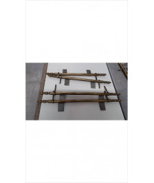 CHARNIERES / FICHES DE PORTE X2 