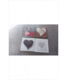 TOILE COEUR PM 