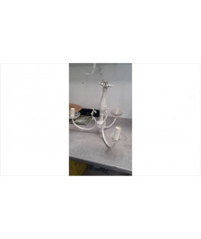 LUSTRE FER 3 BRANCHES 