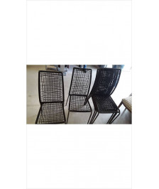 CHAISE RESINE TRESSÉ 
