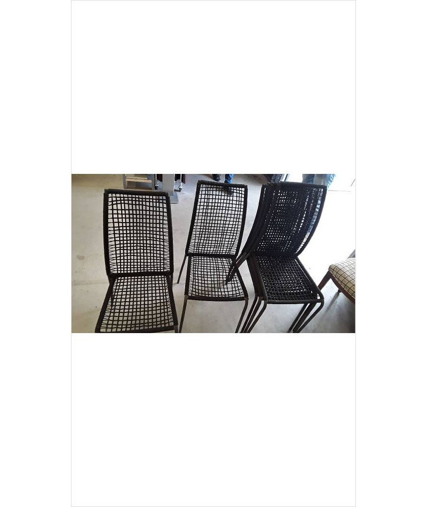 CHAISE RESINE TRESSÉ 