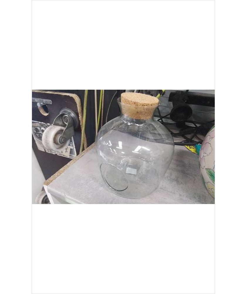 POT VERRE DECO + LIEGE 
