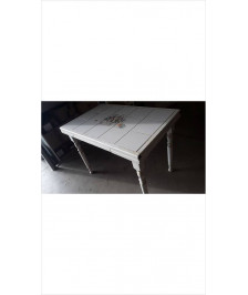 TABLE CARRELEE 2 RALLONGES