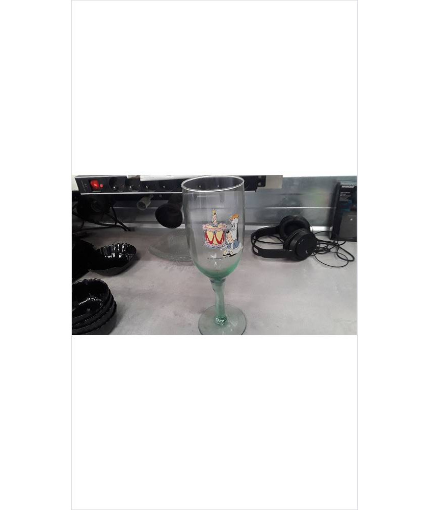DECO VERRE ANNIVERSAIRE DROOPY