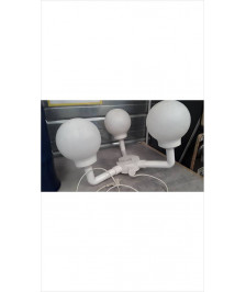 LUMINAIRE 3 BOULES POUR PARASOL 