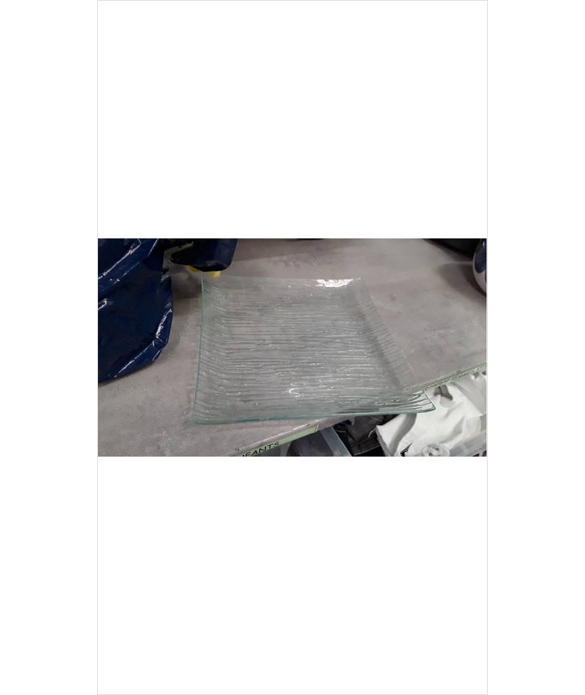 PLAT VERRE CARRE 