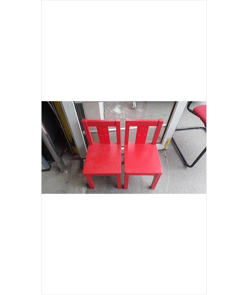 CHAISE ROUGE ENFANT