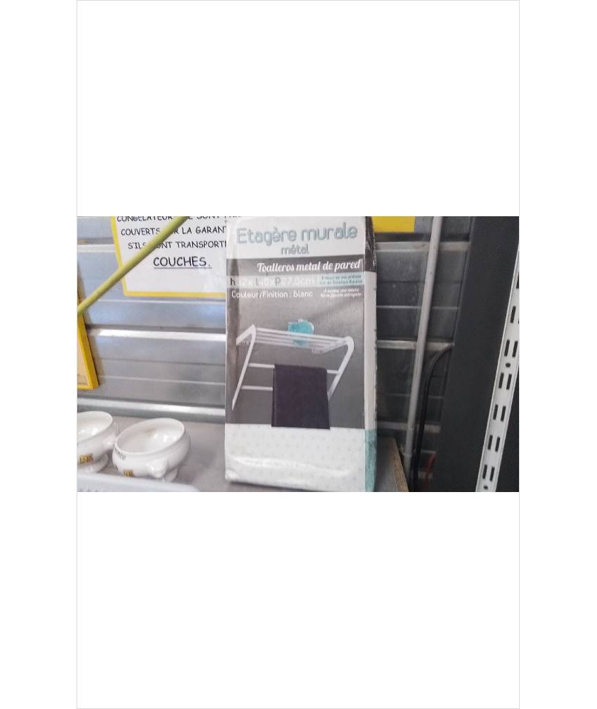 ETAGERE MURALE METAL 