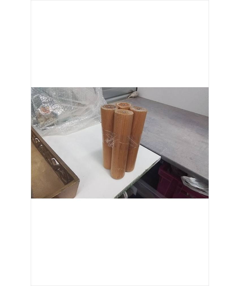 PIED DE CADRE A LATTES SANS VIS (20CM)