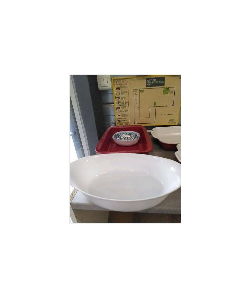 PLAT OVALE ARCOPAL
