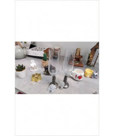 FLUTES VERRE ETAIN X2 