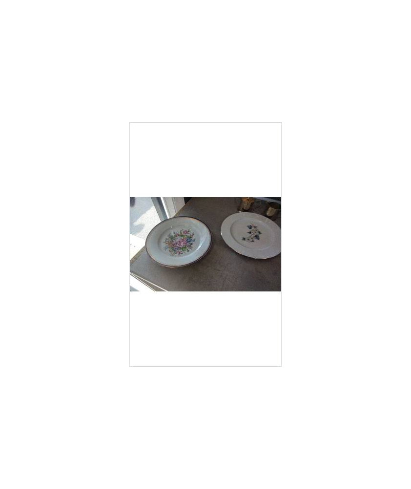 PLAT ROND LIMOGES 