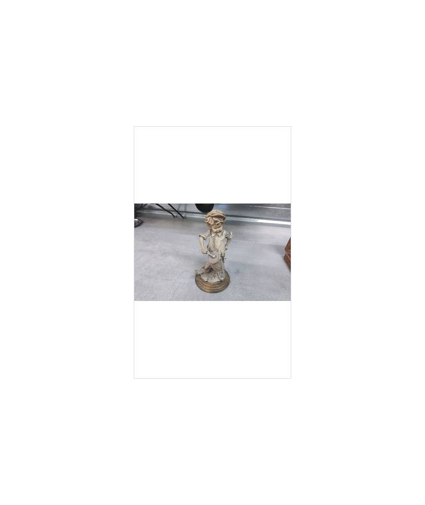FIGURINE ENFANT ET SON TAMBOUR SIGNEE G.ARMANI