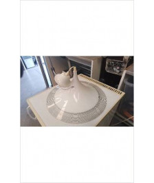 LUSTRE PLASTIQUE BLANC 