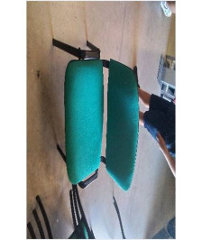 CHAISE D\'ACCUEIL VERTE