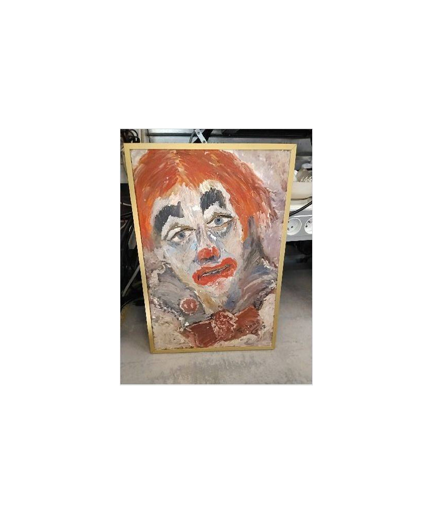 TABLEAU CLOWN TRISTE 