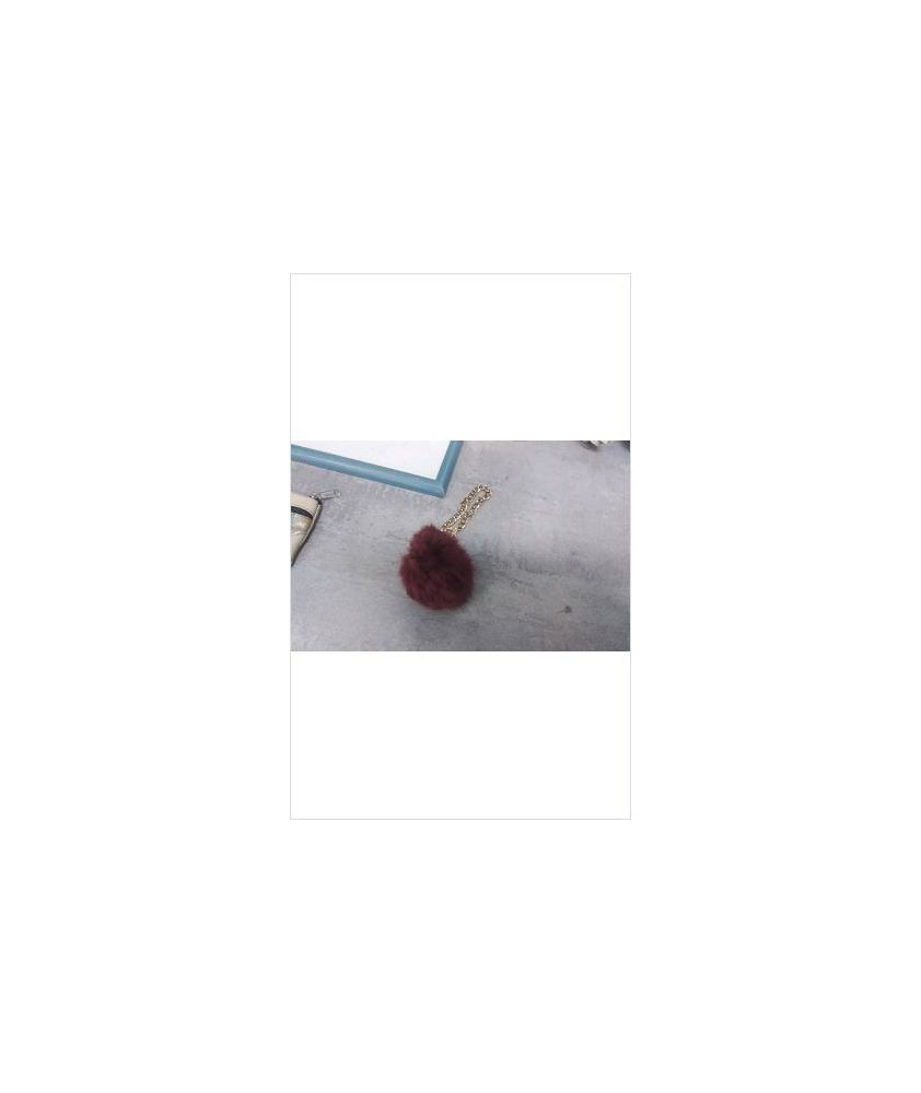 PORTE CLES POMPON 