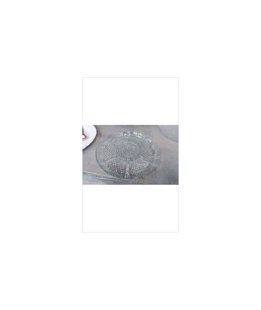 PLAT A COMPARTIMENTS EN VERRE 