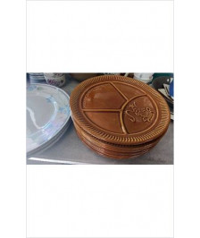 ASSIETTES A FONDUE X6 